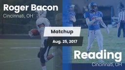 Matchup: Roger Bacon vs. Reading  2017