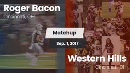 Matchup: Roger Bacon vs. Western Hills  2017