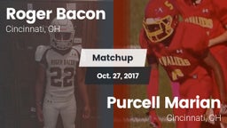 Matchup: Roger Bacon vs. Purcell Marian  2017