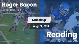 Matchup: Roger Bacon vs. Reading  2018