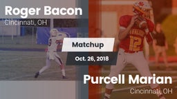 Matchup: Roger Bacon vs. Purcell Marian  2018