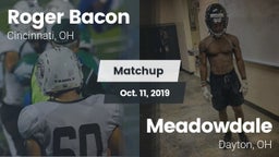 Matchup: Roger Bacon vs. Meadowdale  2019