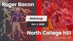 Matchup: Roger Bacon vs. North College Hill  2020