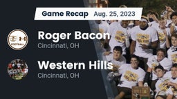 Recap: Roger Bacon  vs. Western Hills  2023
