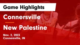 Connersville  vs New Palestine  Game Highlights - Nov. 2, 2023