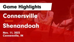 Connersville  vs Shenandoah  Game Highlights - Nov. 11, 2023