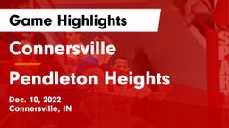 Connersville  vs Pendleton Heights  Game Highlights - Dec. 10, 2022