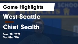West Seattle  vs Chief Sealth  Game Highlights - Jan. 28, 2022