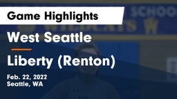 West Seattle  vs Liberty  (Renton) Game Highlights - Feb. 22, 2022