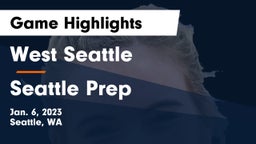 West Seattle  vs Seattle Prep Game Highlights - Jan. 6, 2023