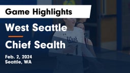 West Seattle  vs Chief Sealth  Game Highlights - Feb. 2, 2024