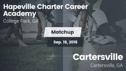 Matchup: Hapeville Charter vs. Cartersville  2016