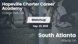 Matchup: Hapeville Charter vs. South Atlanta  2016
