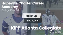 Matchup: Hapeville Charter vs. KIPP Atlanta Collegiate 2016