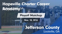 Matchup: Hapeville Charter vs. Jefferson County  2016