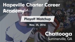 Matchup: Hapeville Charter vs. Chattooga  2016