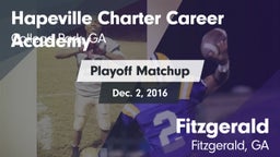Matchup: Hapeville Charter vs. Fitzgerald  2016