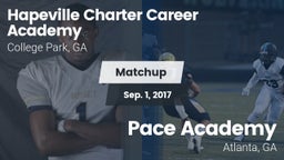 Matchup: Hapeville Charter vs. Pace Academy  2017