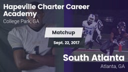 Matchup: Hapeville Charter vs. South Atlanta  2017