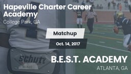 Matchup: Hapeville Charter vs. B.E.S.T. ACADEMY  2017