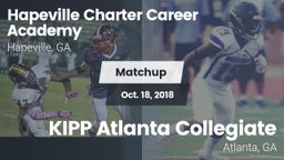 Matchup: Hapeville Charter vs. KIPP Atlanta Collegiate 2018