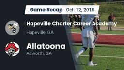 Recap: Hapeville Charter Career Academy vs. Allatoona  2018
