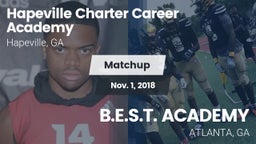 Matchup: Hapeville Charter vs. B.E.S.T. ACADEMY  2018