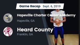 Recap: Hapeville Charter Career Academy vs. Heard County  2019