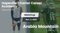 Matchup: Hapeville Charter vs. Arabia Mountain  2020