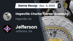 Recap: Hapeville Charter Career Academy vs. Jefferson  2020