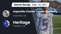Recap: Hapeville Charter Career Academy vs. Heritage  2021