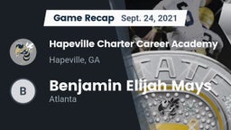 Recap: Hapeville Charter Career Academy vs.  Benjamin  Elijah Mays 2021