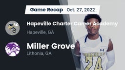 Recap: Hapeville Charter Career Academy vs. Miller Grove  2022