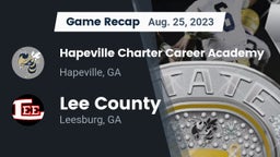 Recap: Hapeville Charter Career Academy vs. Lee County  2023