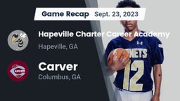 Recap: Hapeville Charter Career Academy vs. Carver  2023