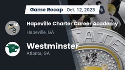 Recap: Hapeville Charter Career Academy vs. Westminster  2023