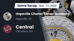 Recap: Hapeville Charter Career Academy vs. Central  2023