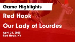 Red Hook  vs Our Lady of Lourdes  Game Highlights - April 21, 2023