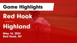 Red Hook  vs Highland  Game Highlights - May 14, 2024