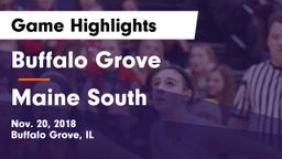 Buffalo Grove  vs Maine South  Game Highlights - Nov. 20, 2018