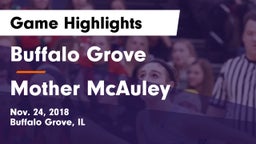 Buffalo Grove  vs Mother McAuley  Game Highlights - Nov. 24, 2018