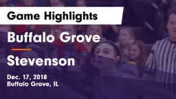 Buffalo Grove  vs Stevenson  Game Highlights - Dec. 17, 2018