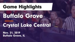 Buffalo Grove  vs Crystal Lake Central  Game Highlights - Nov. 21, 2019