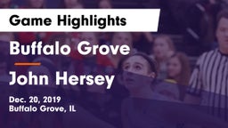 Buffalo Grove  vs John Hersey  Game Highlights - Dec. 20, 2019