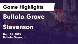 Buffalo Grove  vs Stevenson  Game Highlights - Dec. 26, 2023