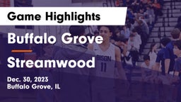 Buffalo Grove  vs Streamwood  Game Highlights - Dec. 30, 2023