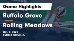 Buffalo Grove  vs Rolling Meadows  Game Highlights - Oct. 5, 2021