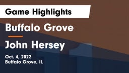 Buffalo Grove  vs John Hersey  Game Highlights - Oct. 4, 2022