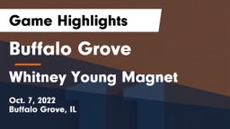 Buffalo Grove  vs Whitney Young Magnet  Game Highlights - Oct. 7, 2022