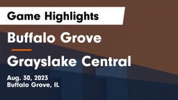 Buffalo Grove  vs Grayslake Central  Game Highlights - Aug. 30, 2023